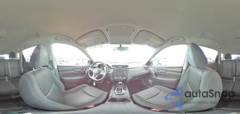 2017 Nissan Rogue S z USA, uszkodzony, nr VIN KNMAT2MV2HP579170